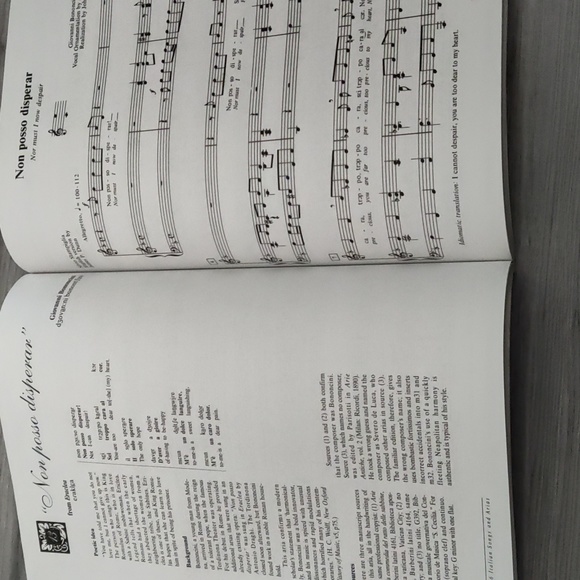 Italian Songs & Arias music book with CD - Picture 6 of 6